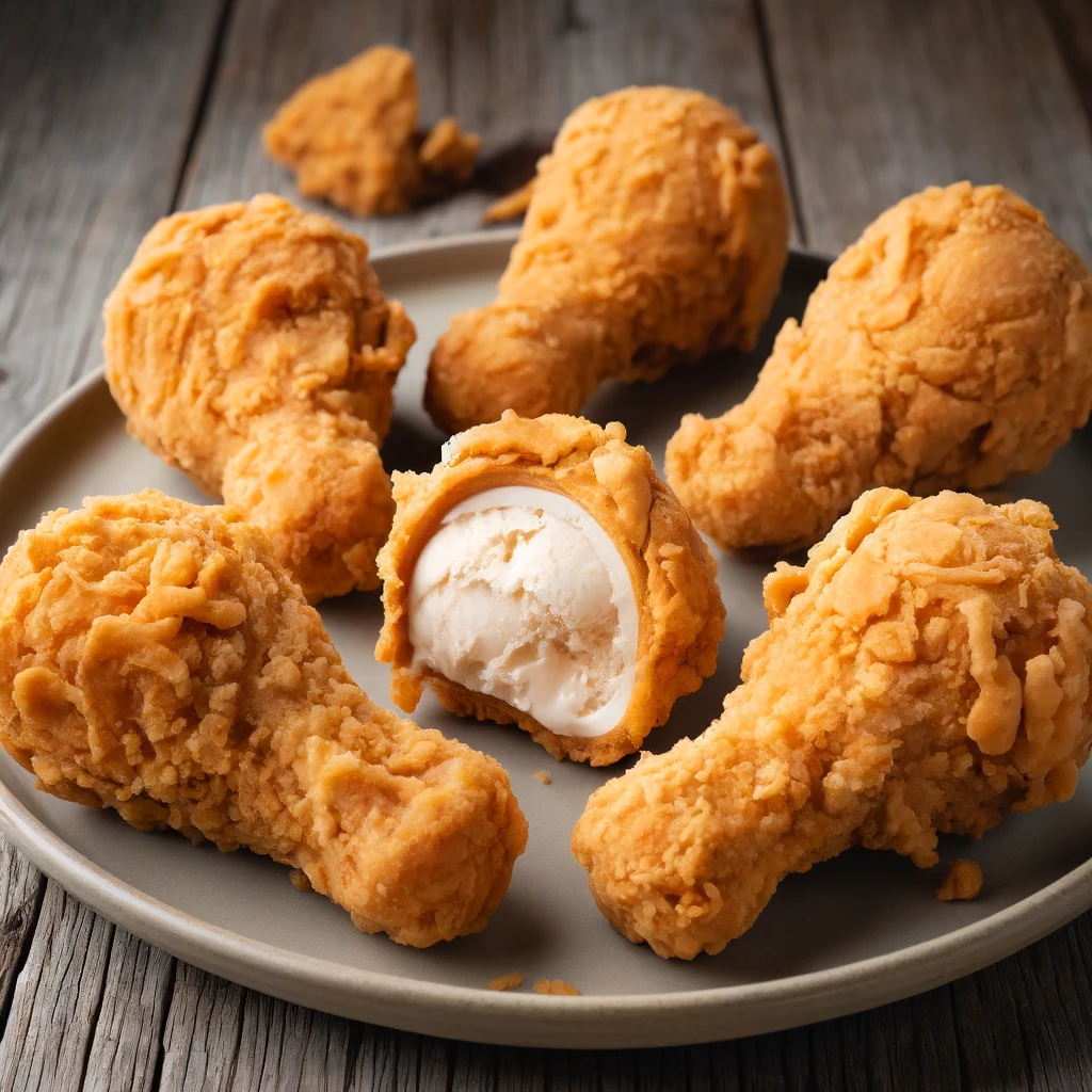 Read more about the article The Unexpected Treat: Fried Chicken Ice Cream