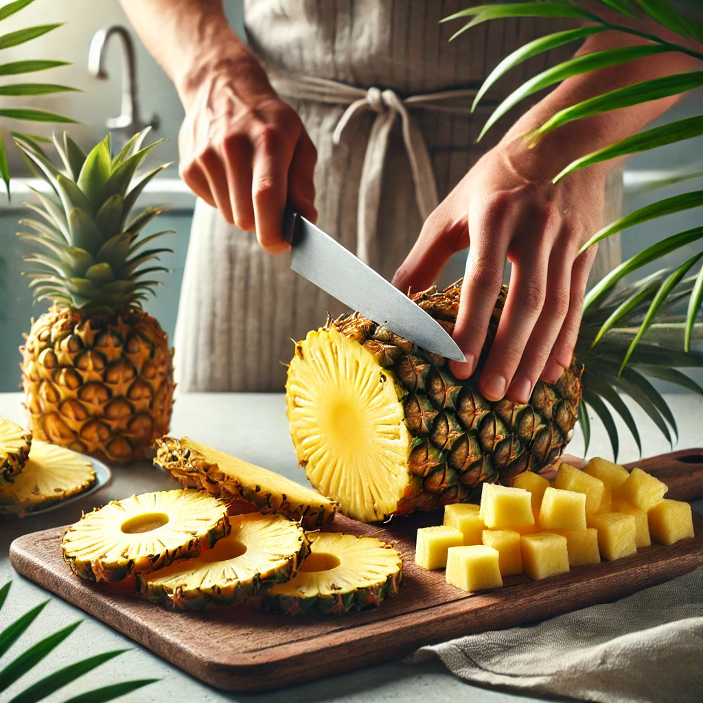 Read more about the article How to Cut a Pineapple Like a Pro: Simple Steps for Perfect Slices Every Time