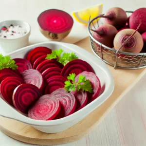 Steamed Beets Recipe Card