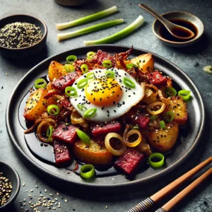 Asian-Inspired Corned Beef Hash