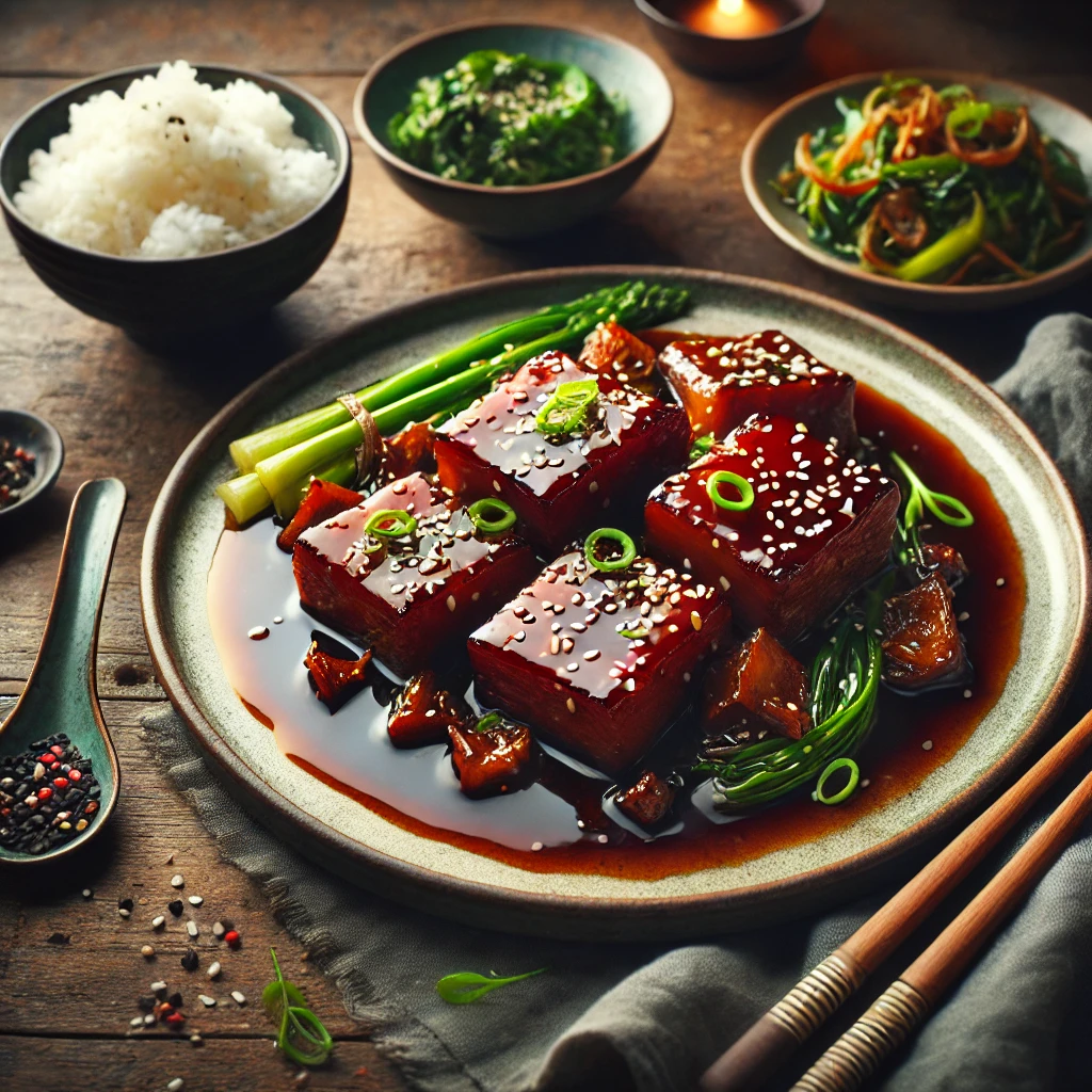 You are currently viewing Braised Pork Belly with Soy and Ginger: An Easy Weeknight Dinner Recipe