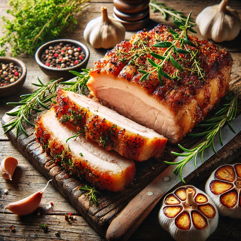 Read more about the article Garlic and Herb-Crusted Pork Belly: Your New Go-To Comfort Food Recipe