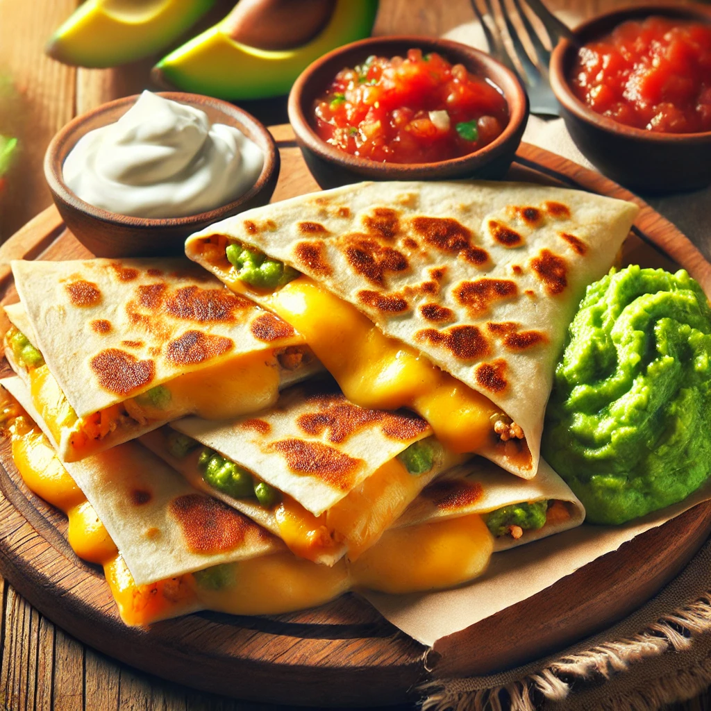 Ground Chicken Quesadillas Recipe