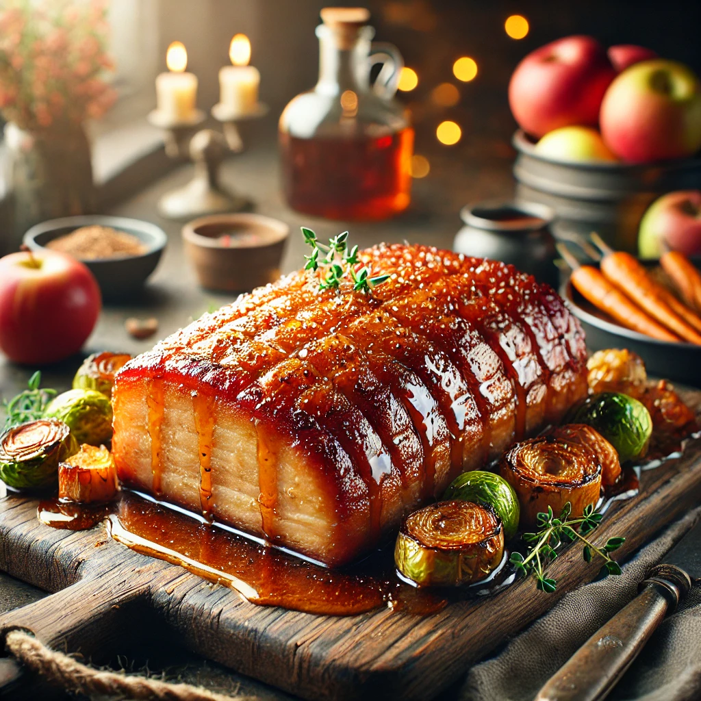 Read more about the article Melt-in-Your-Mouth Slow-Cooked Pork Belly with Apple Cider Glaze: A Perfect Recipe for Foodies