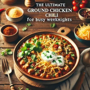 Read more about the article The Ultimate Ground Chicken Chili Recipe for Busy Weeknights