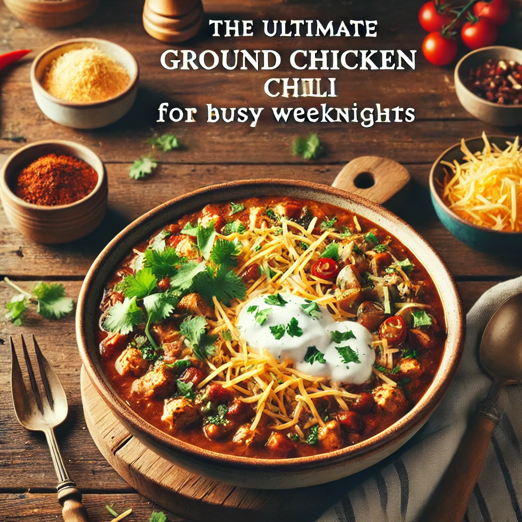 You are currently viewing The Ultimate Ground Chicken Chili Recipe for Busy Weeknights