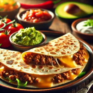 Ground Chicken Quesadillas