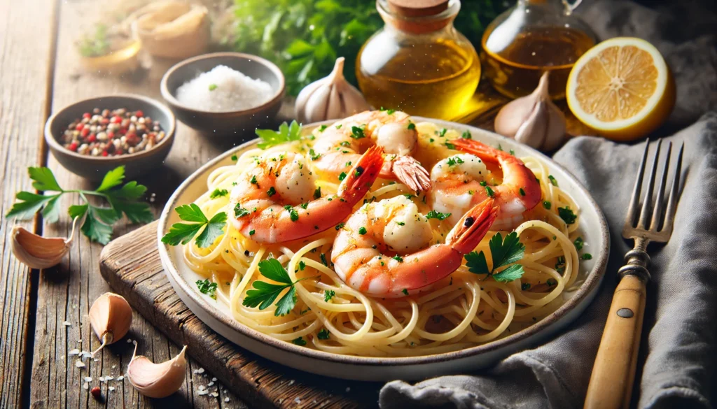 Garlic Shrimp Scampi Made Easy: A Flavorful Weeknight Delight.