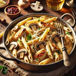 One-Pot Chicken Marsala Pasta Recipe