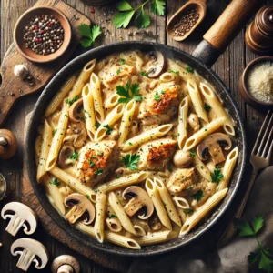 Read more about the article One-Pot Chicken Marsala Pasta Recipe: Quick, Easy, and Delicious