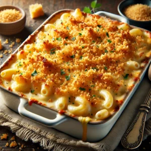 Panko-Topped Mac and Cheese recipe