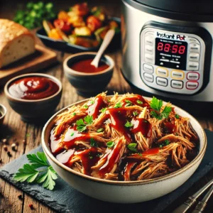 Read more about the article Instant Pot Smoky BBQ Ranch Chicken: Quick and Delicious!