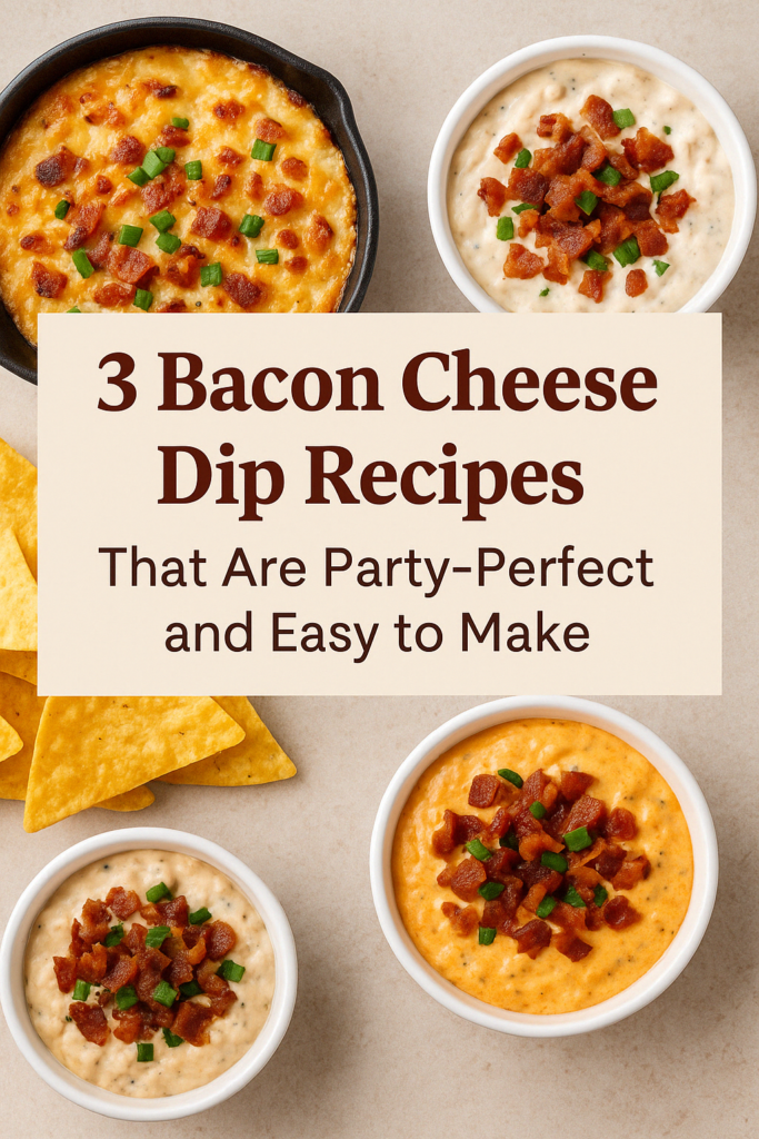 Bacon Cheese Dip Recipes