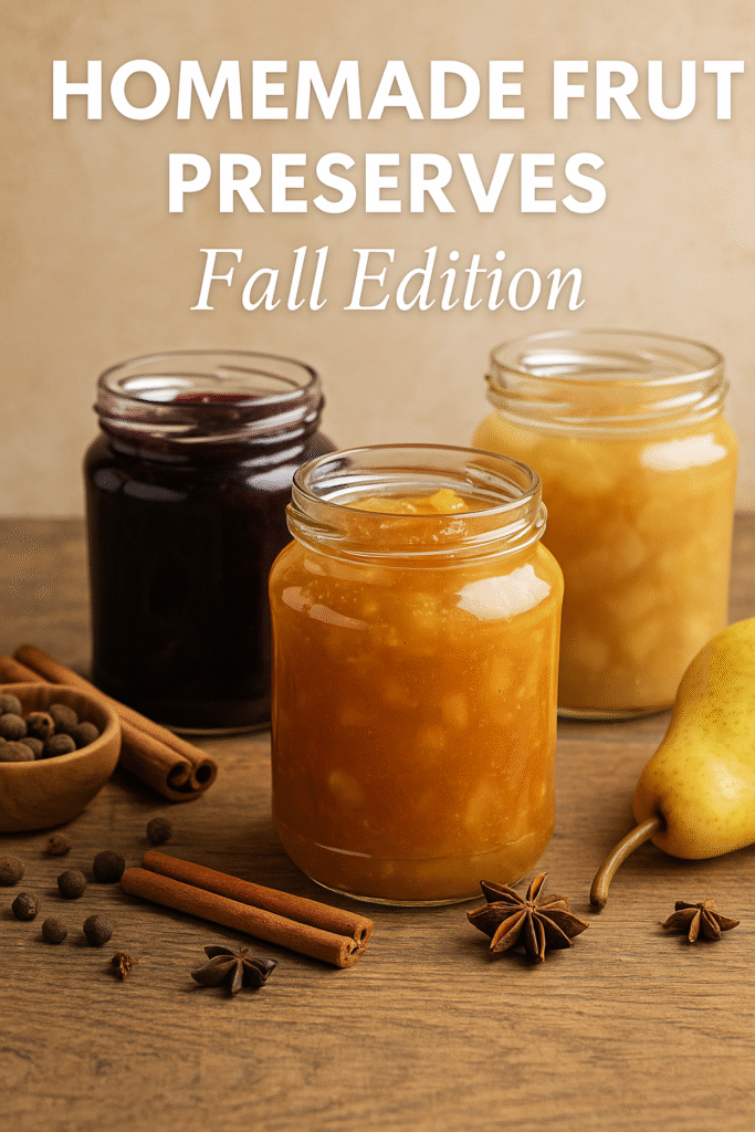 Homemade Fruit Preserves