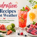 Hydration Recipes for Hot Weather: Electrolyte Drinks, Popsicles, and Fruit Coolers